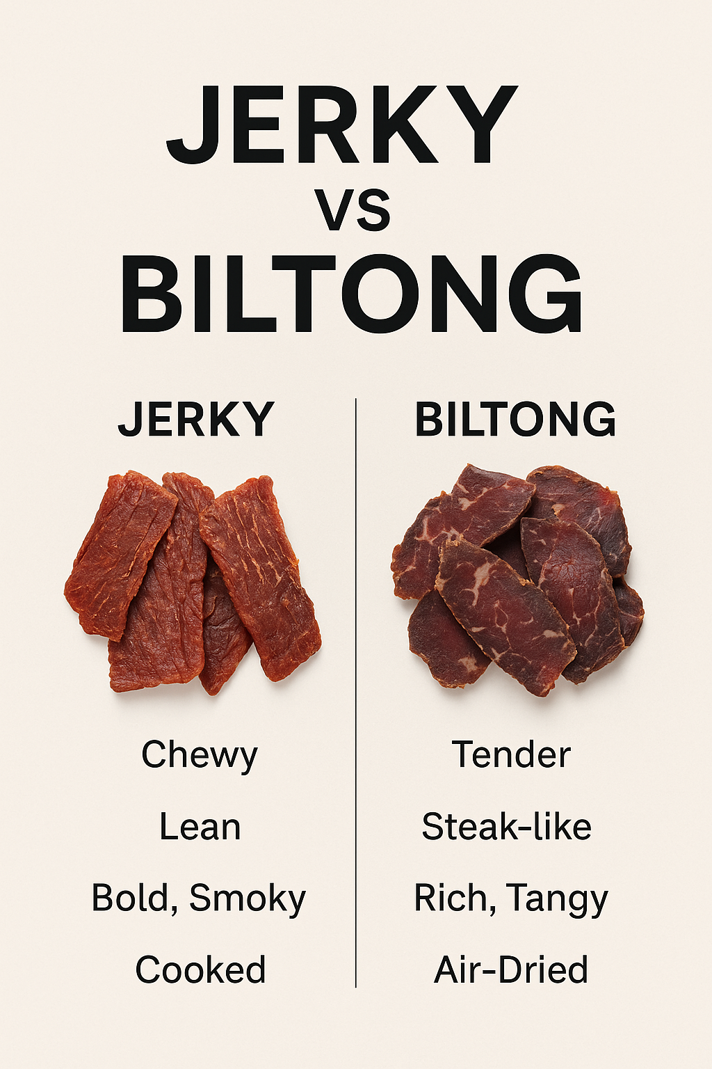 Jerky vs Biltong: What’s the Difference (and Which One’s for You?)