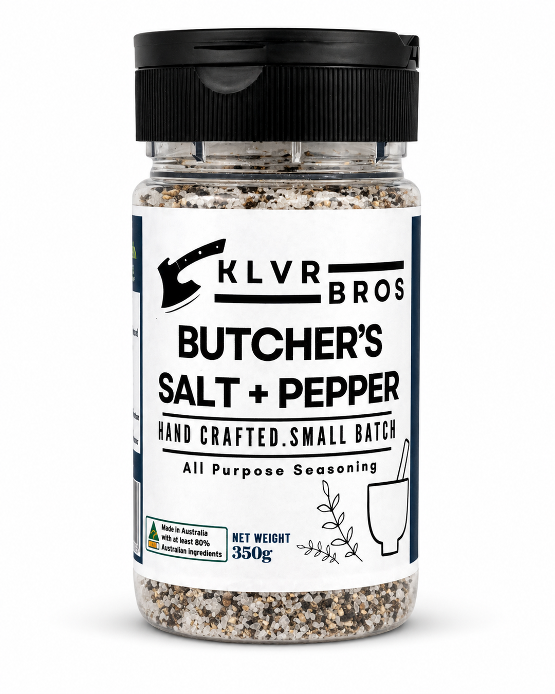 BUTCHER’S SALT + PEPPER
