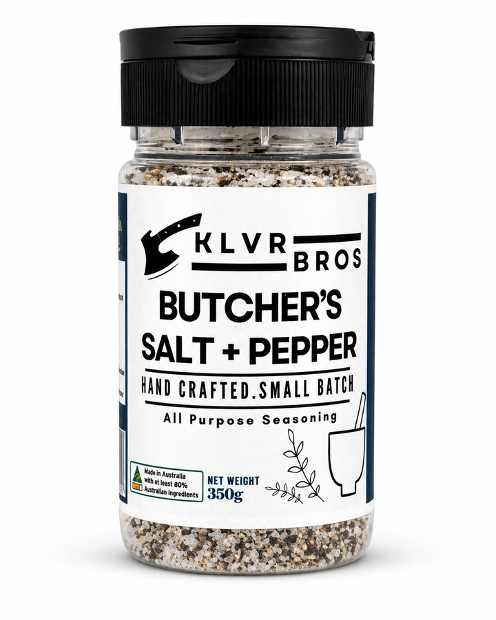 BUTCHER’S SALT + PEPPER