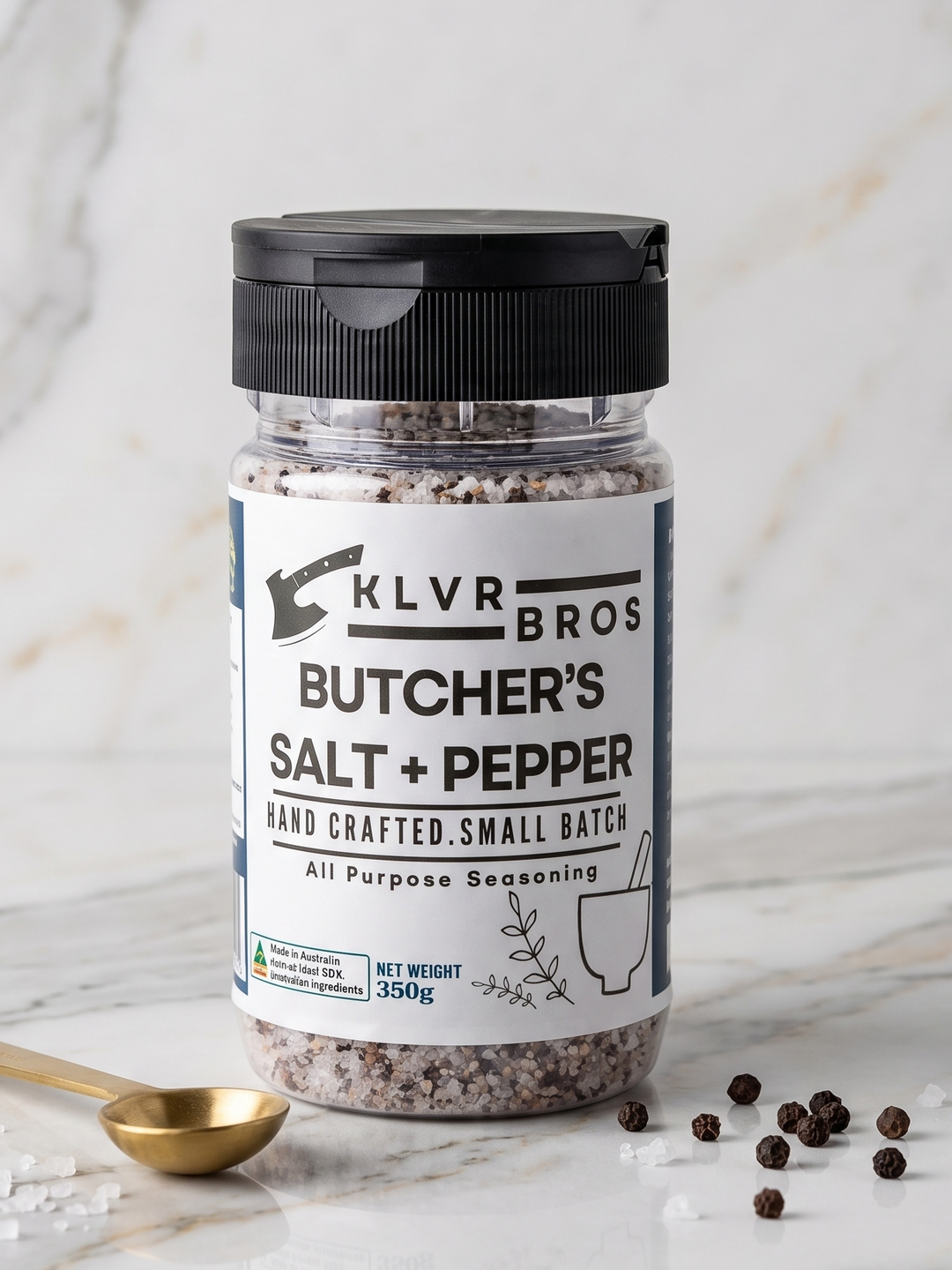 BUTCHER’S SALT + PEPPER