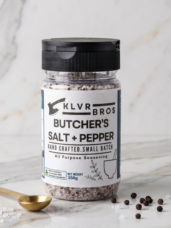 BUTCHER’S SALT + PEPPER